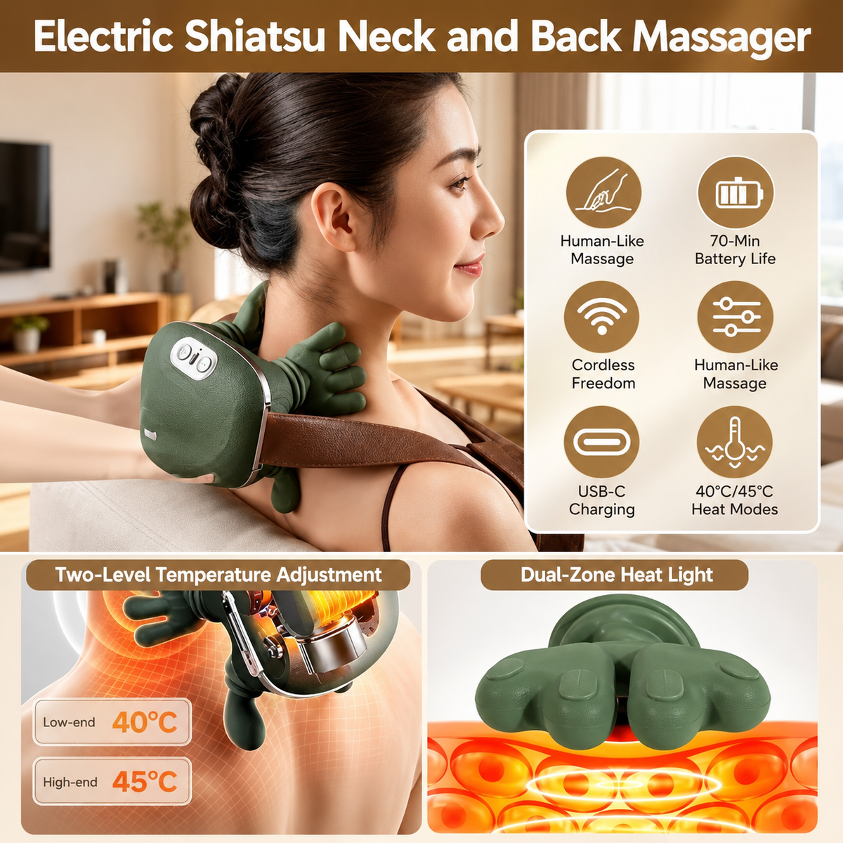 Shoulder and Neck Massager